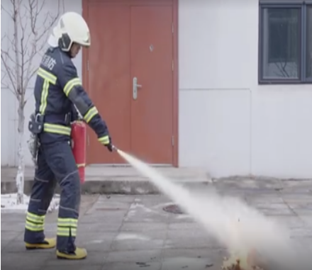 use fire extinguisher use fire extinguisher